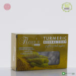 SAVON TRANSPARENT AU CURCUMA 100GR FLEUR BY HEMANI